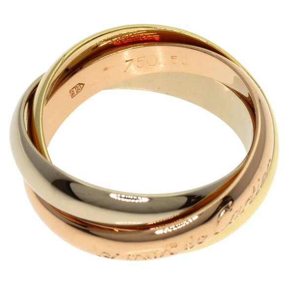 CARTIER 18k Gold Trinity Ring #50 - Picture 3 of 5